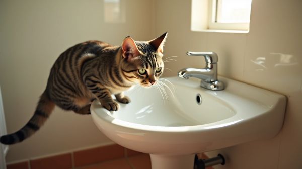 Les raisons surprenantes pour lesquelles votre chat préfère le lavabo